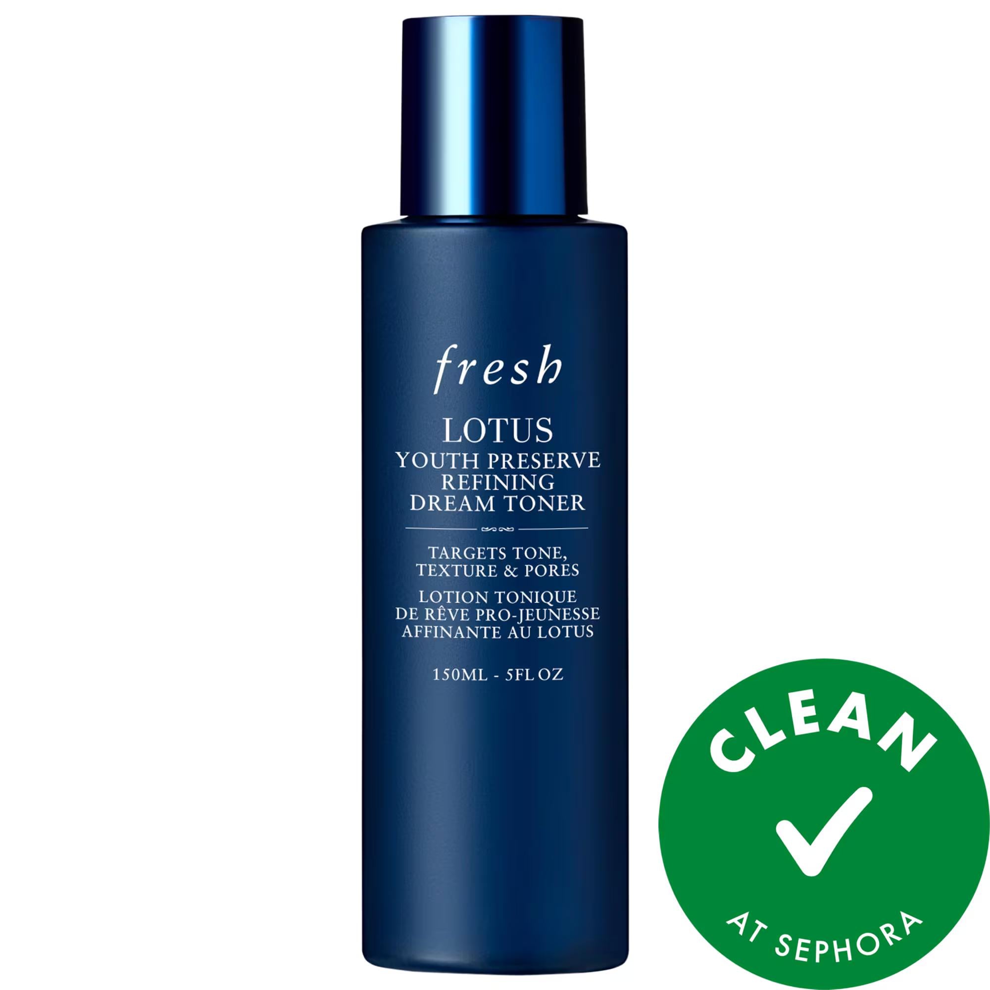 Lotus Youth Preserve Exfoliating Face Toner - Dark Spot Correction & Uneven Skin Tone Solution for Normal, Dry, Combination & Oily Skin