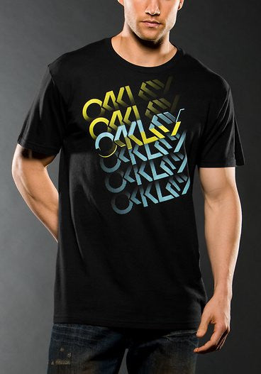 Oakley Tee Turbocharge - Black by Skates USA