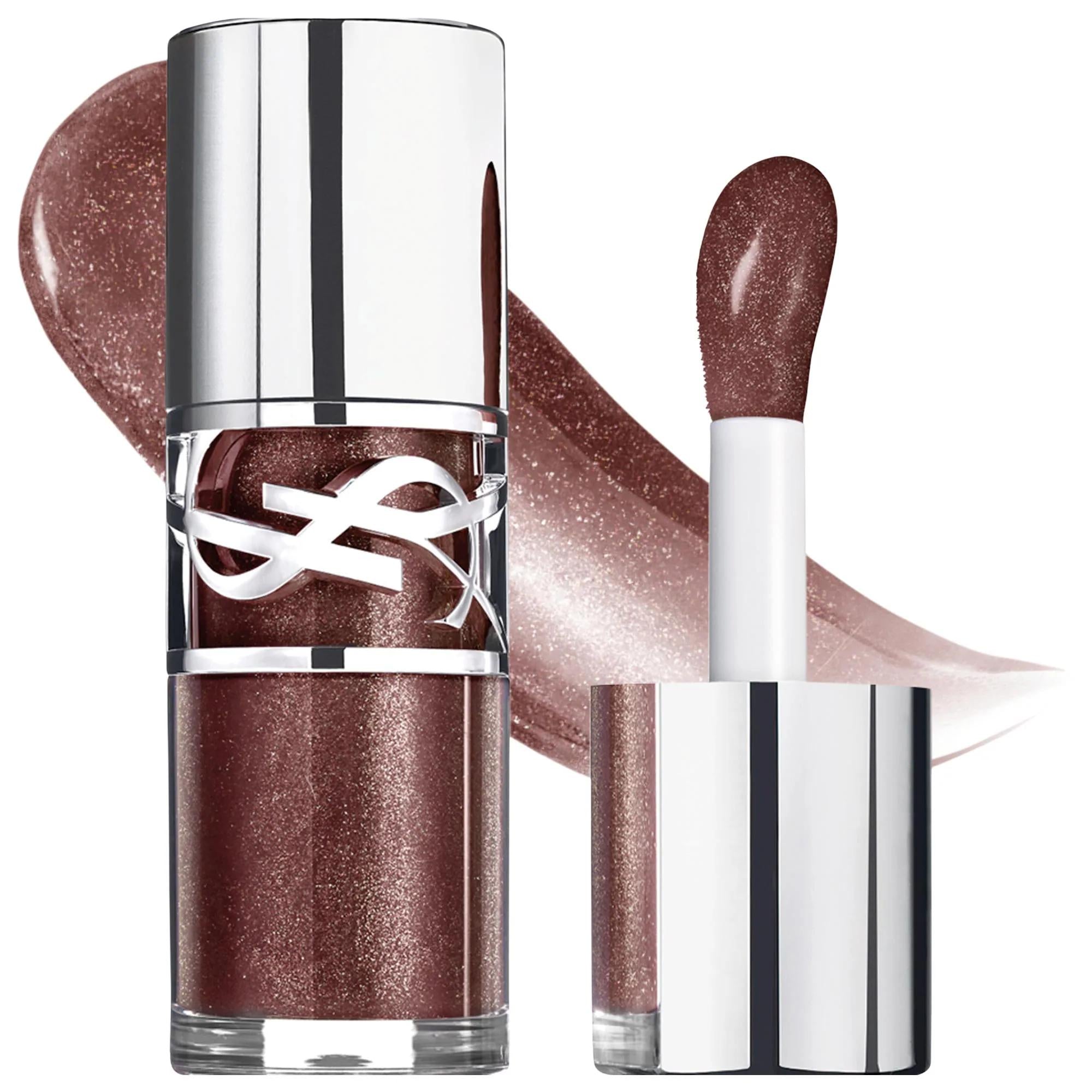 YSL LoveShine Plumping Lip Oil Gloss: Hyaluronic Acid for Hydrated, Fuller Lips | Long-Wearing, Non-Sticky Shine