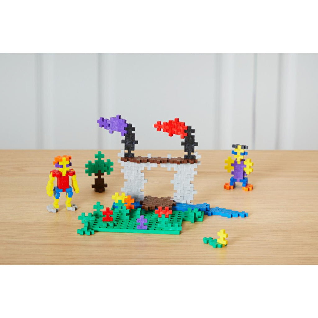 Plus Plus Construction Toy Set - 1200 Piece Creative Building Blocks for Kids, Develops Fine Motor Skills & Problem-Solving Abilities