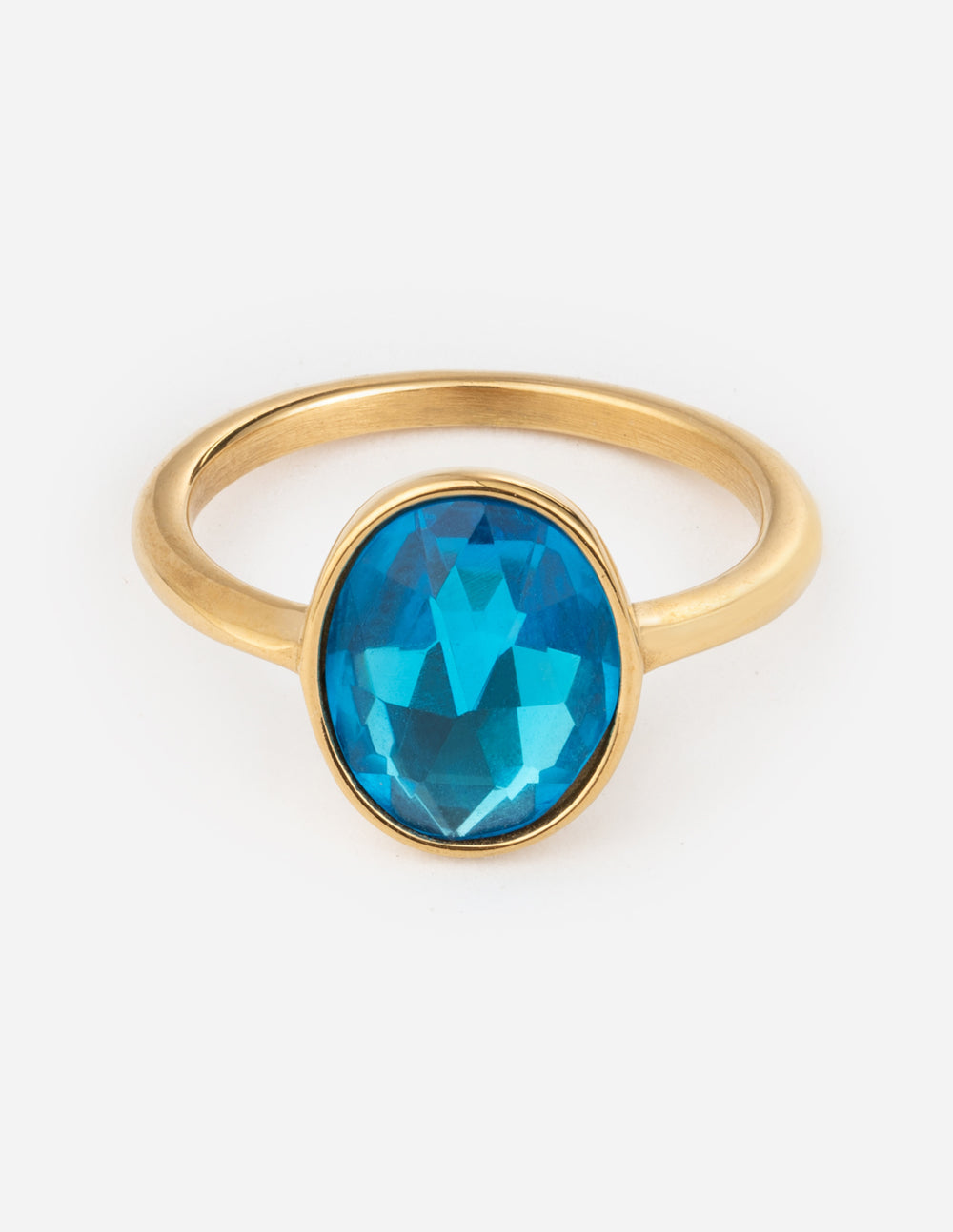Elevated Faith Ocean Blue Gemstone Ring — main product shot