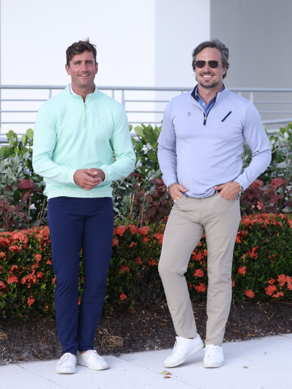 Oceanside Pullover Smooth Stretch – White Water Life, view 3
