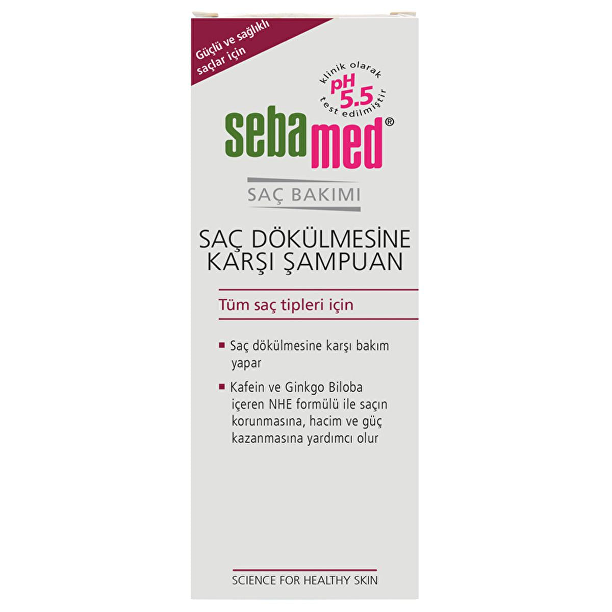 Sebamed Anti-Hair Loss Shampoo 400ml - Gentle, Caffeine & Ginkgo Biloba Enriched for Hair Loss Prevention