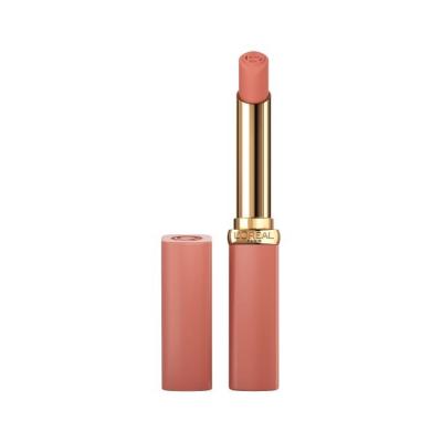 Loreal Paris Color Riche Intense Volume Matte Lipstick - 500 Beige Freedom - Long Lasting, Hyaluronic Acid for Fuller Lips