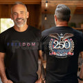 Official Freedom 250th Anniversary T-Shirt – USA 250 Years Independence 1776–2026 Graphic Tee