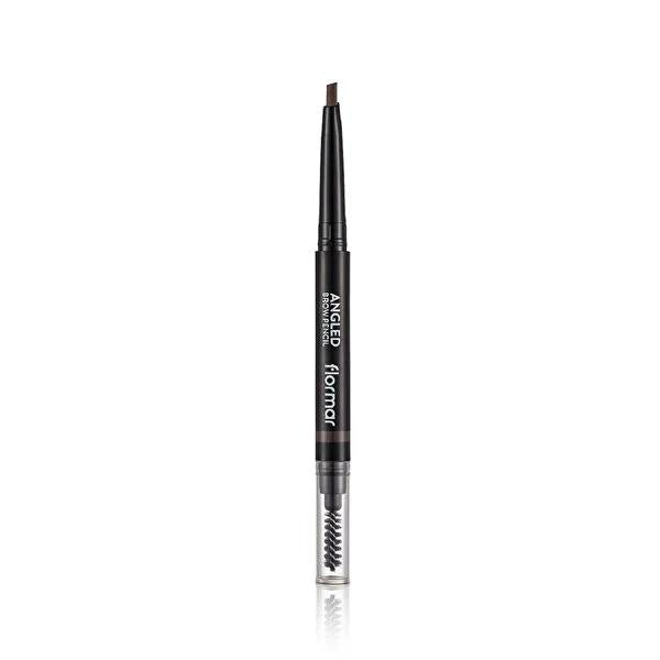 Flormar Angled Brow Pencil - Precise Eyebrow Grooming Tool for Shaping & Filling