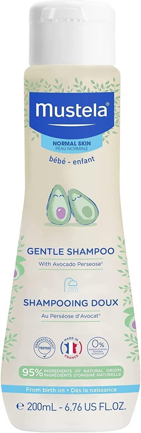 Mustela Gentle Baby Shampoo - Hypoallergenic, Paraben-Free, 6.76 fl oz