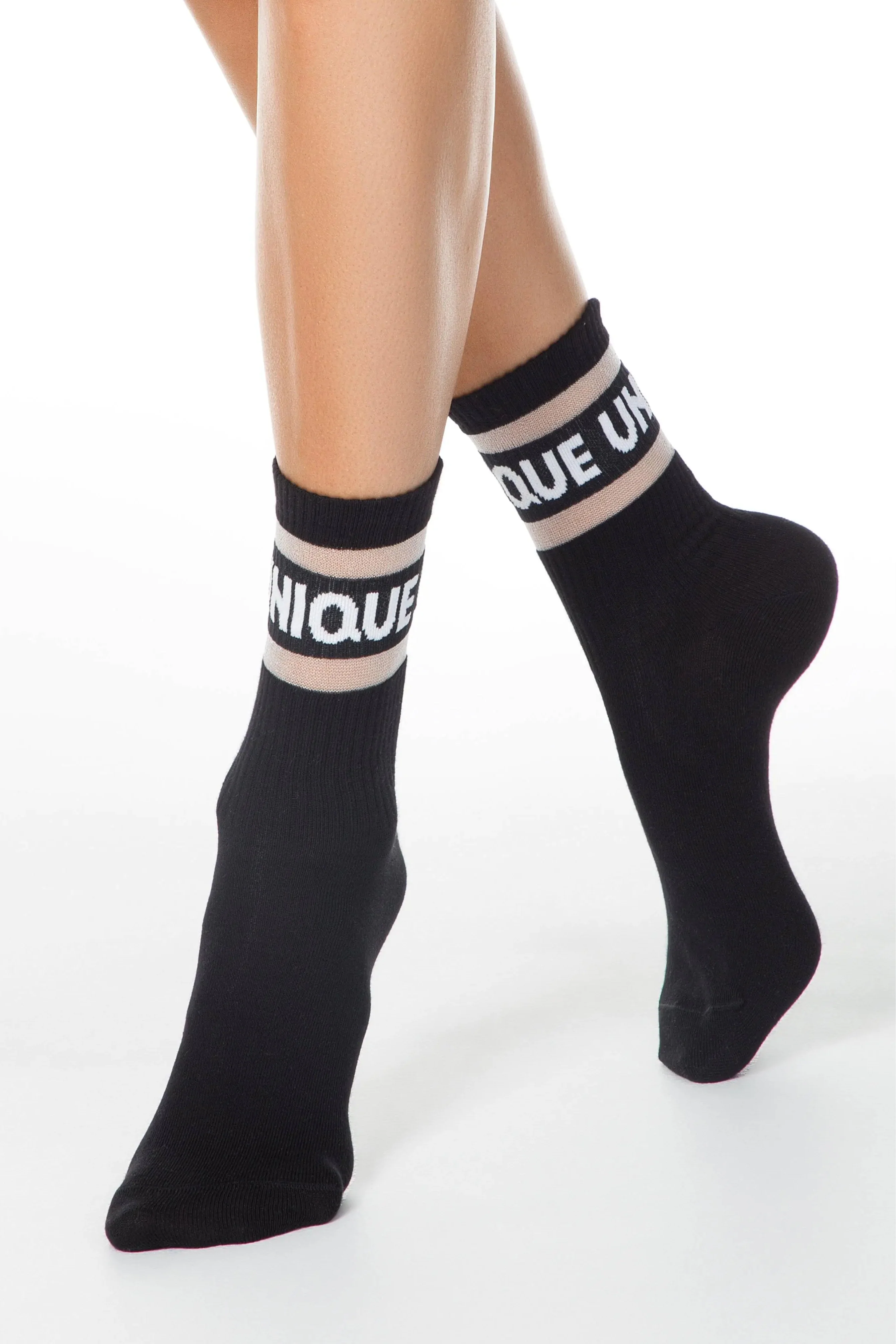 TheRanok.com Conte Cotton Long Socks Active 156 - "Unique" — color detail