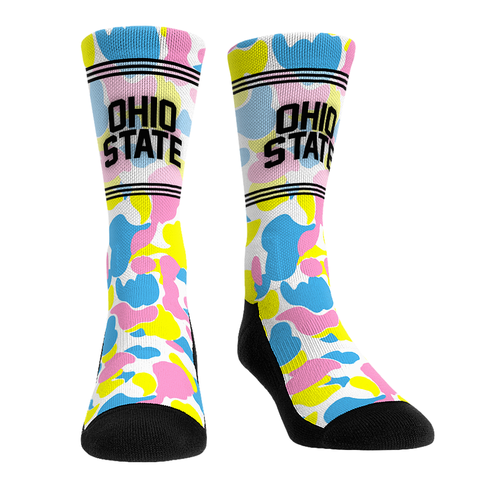 Rock 'Em Socks Rock 'Em Socks Ohio State Buckeyes - Easter Ink — main product shot
