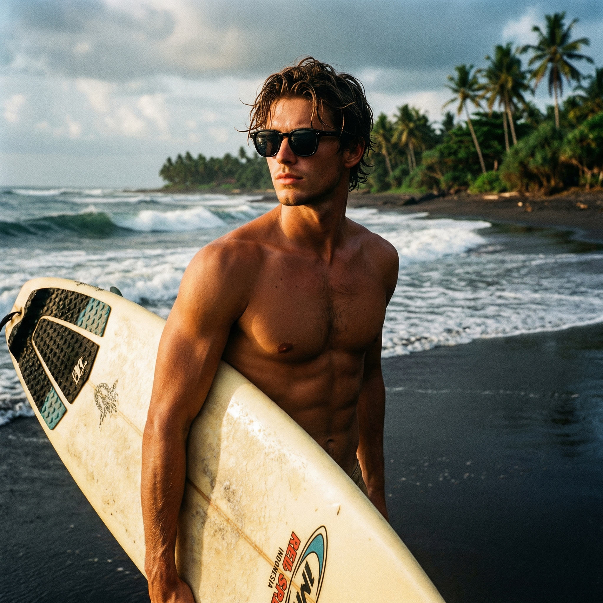 OHO's OHO's WAVE Sunglasses — Flowing Wave Silhouette — construction detail