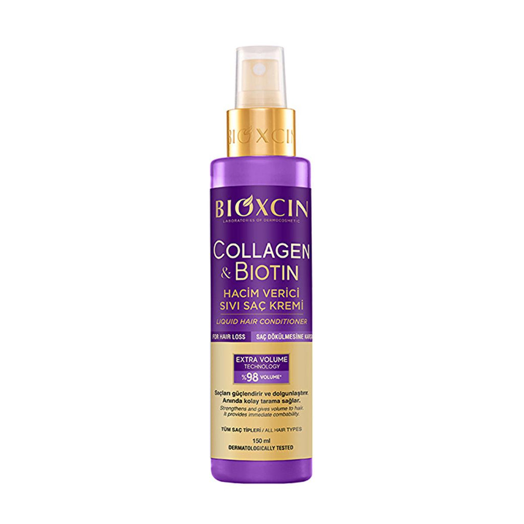 Bioxcin Collagen & Biotin Hair Cream - Strengthens, Nourishes, and Adds Volume to Thin Hair