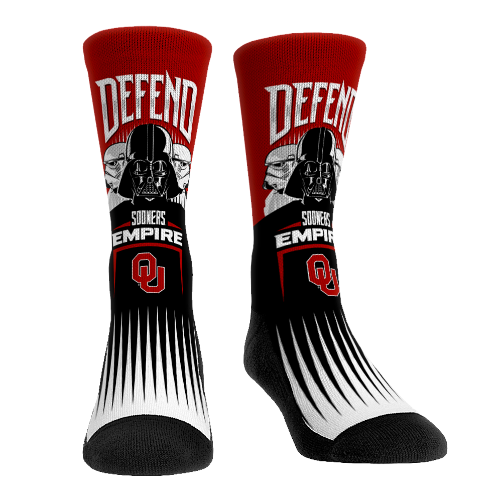 Rock 'Em Socks Rock 'Em Socks Oklahoma Sooners - Star Wars  - Defend The Empire — main product shot