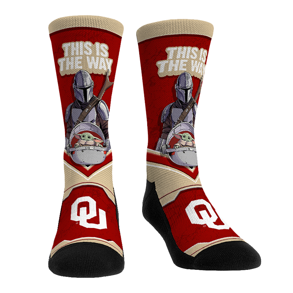 Rock 'Em Socks Rock 'Em Socks Oklahoma Sooners - Star Wars  - This Is The Way — main product shot