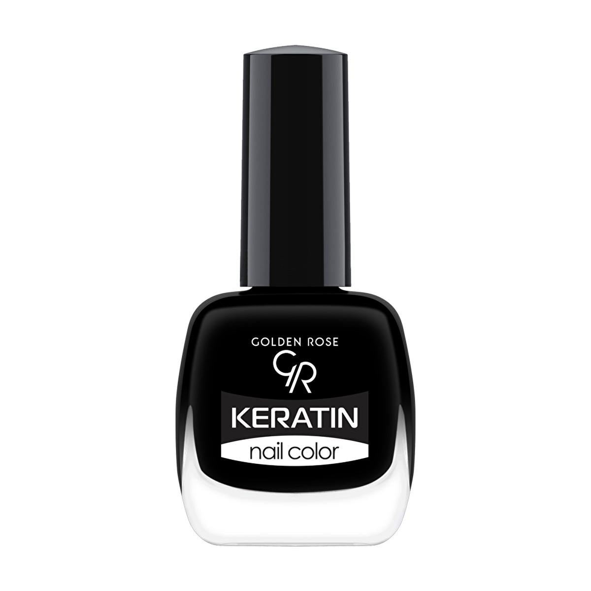 Golden Rose Keratin Nail Polish - Long Lasting Nail Color with Nourishing Keratin Enriched Formula