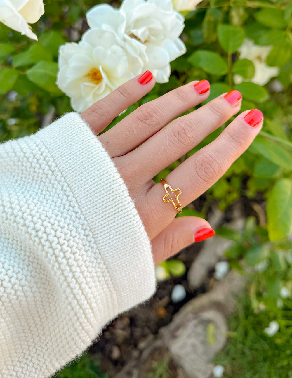 Open Cross Ring