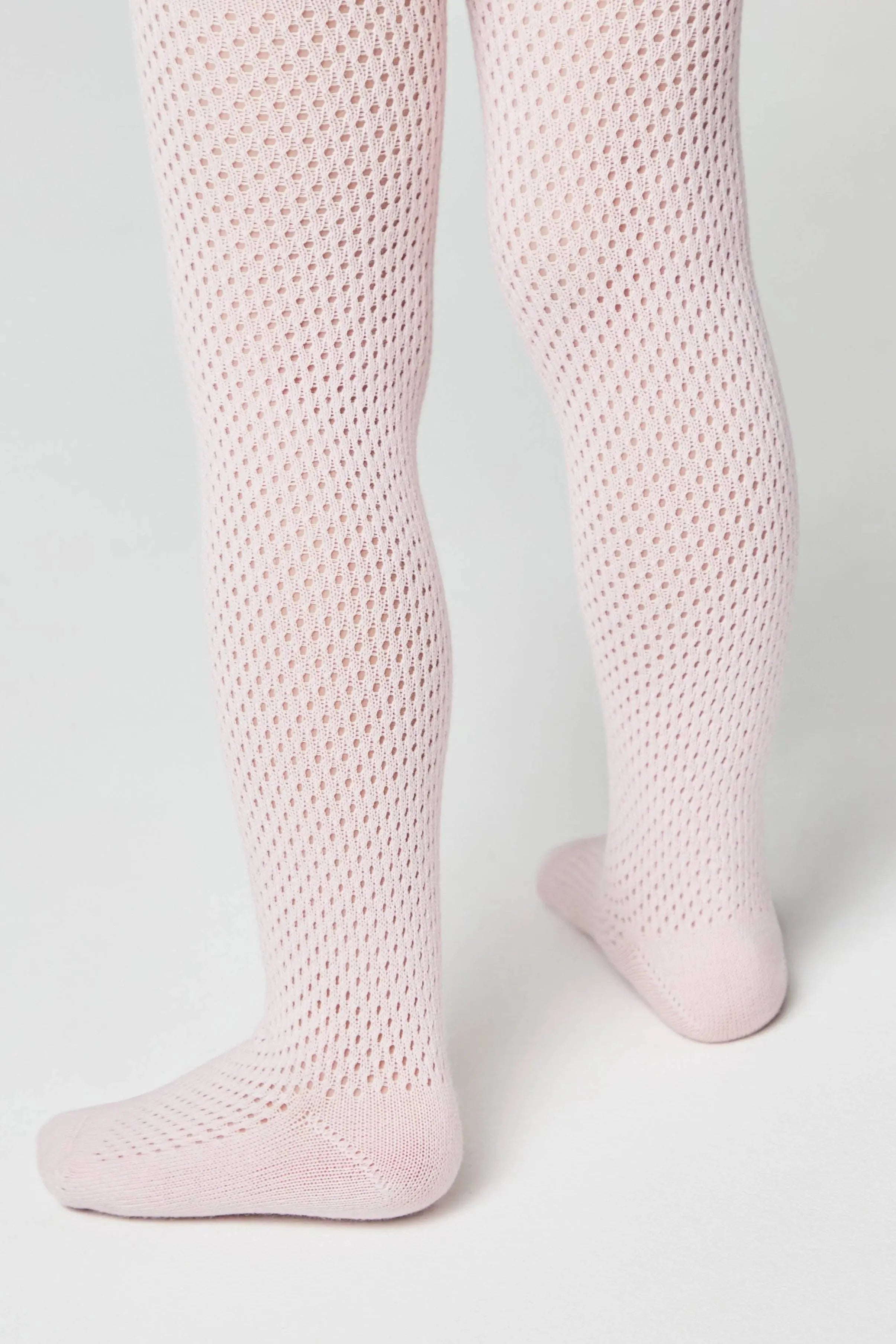 TheRanok.com Conte-Kids Cotton Tights Miss 616 - Mesh Pattern — alternative angle