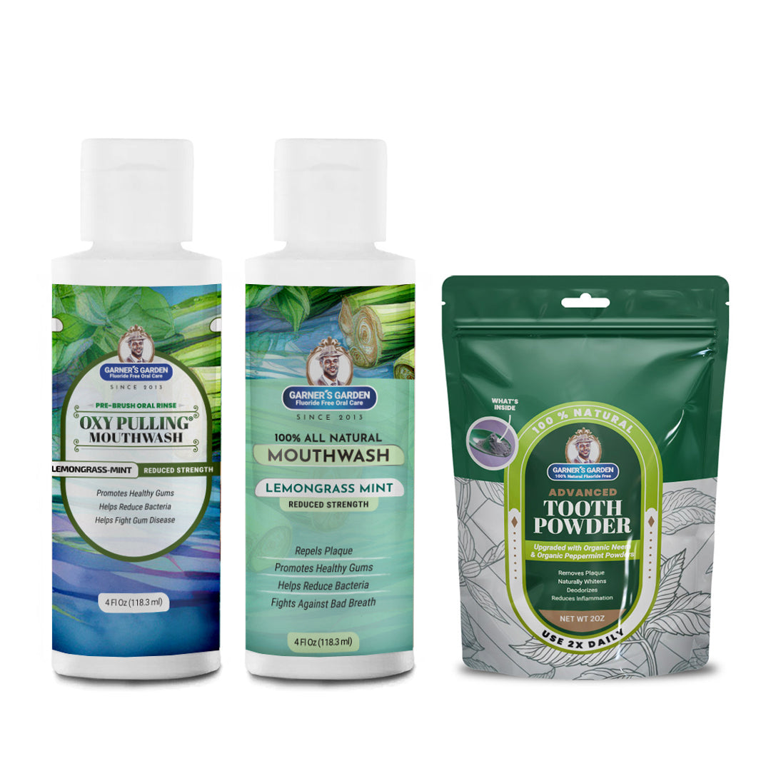 Travel Sized Oral Care Trio | Trio | H2O2 | Fluoride Free