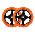 Root Industries Lithium Wheels 120mm - Orange (Pair) by Skates USA