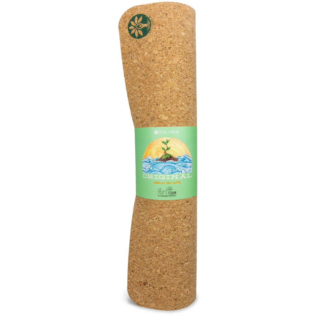 Solar and Lunar Original Cork Yoga Mat – Yoloha Yoga, view 3