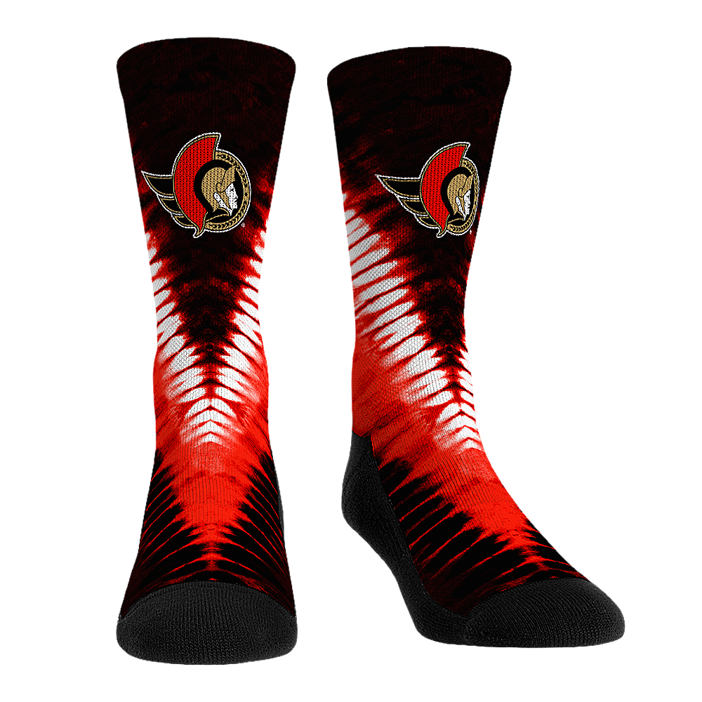 Rock 'Em Socks Rock 'Em Socks Ottawa Senators - V Shape Tie Dye — main product shot