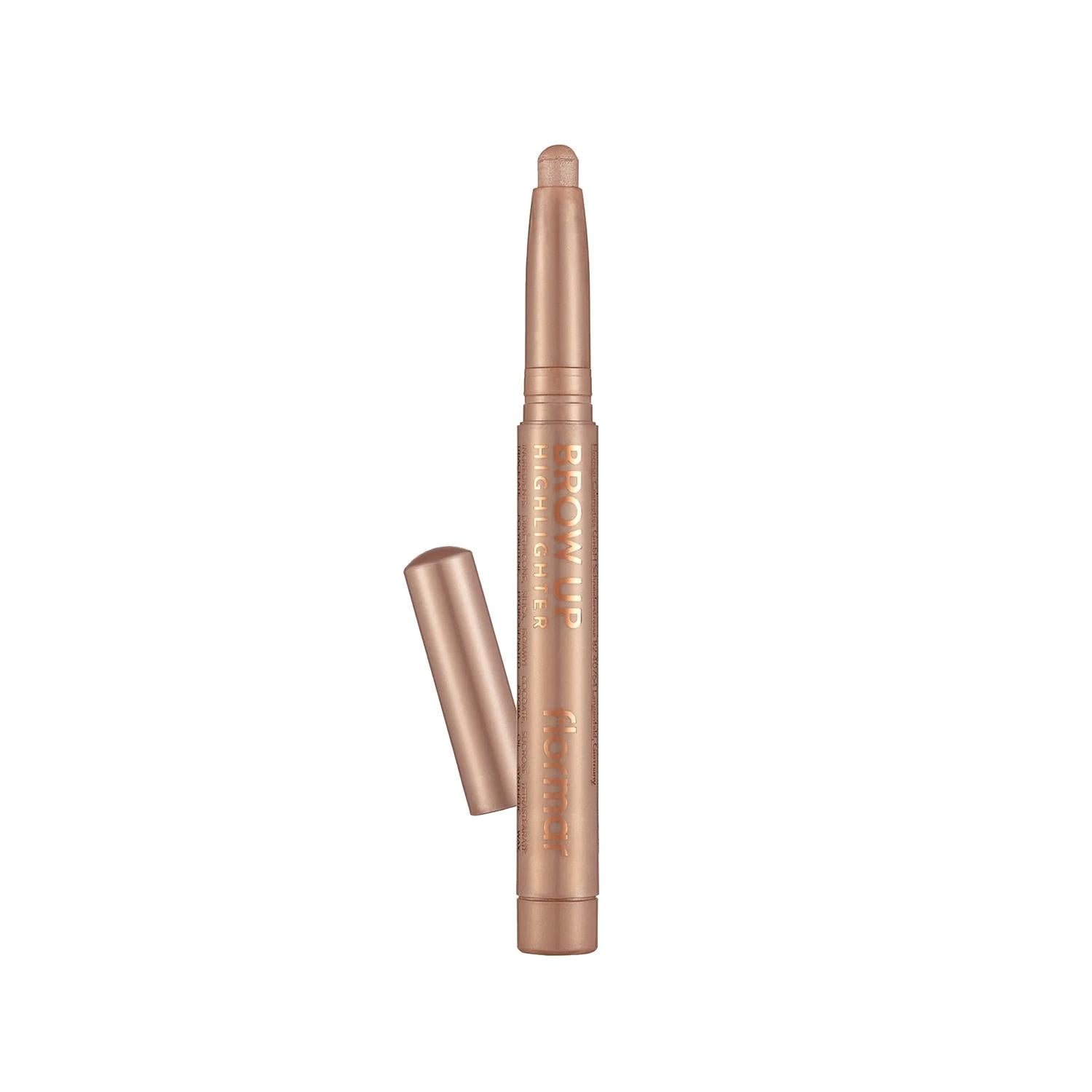 Flormar Eyebrow Highlighter Pencil - Soft Texture, Intense Shine, Lifting Effect - Champagne 000