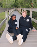 Elevated Faith Our World Needs Jesus Black Unisex Sweatpant — main product shot
