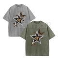 Outing Street Tee Unisex Acid Wash T-Shirt – Retro Urban Streetwear Graphic Top, Vintage Faded Lightweight Cotton Casual Tee