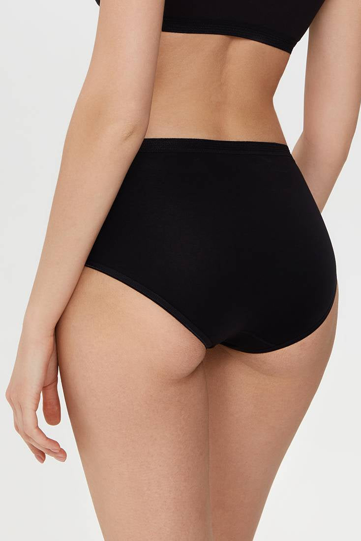 TheRanok.com Panties Conte Basic Collection LB 2016 - High-Waisted Bikini — detail close-up
