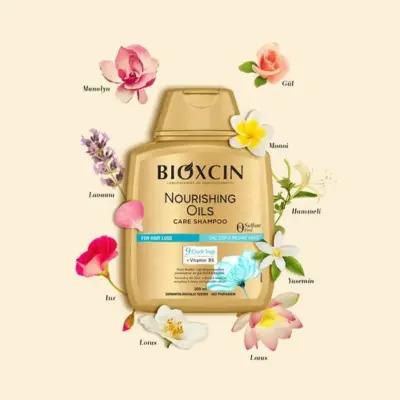 Bioxcin 9 Flower Oil Shampoo - Nourishing Formula | 300 ml