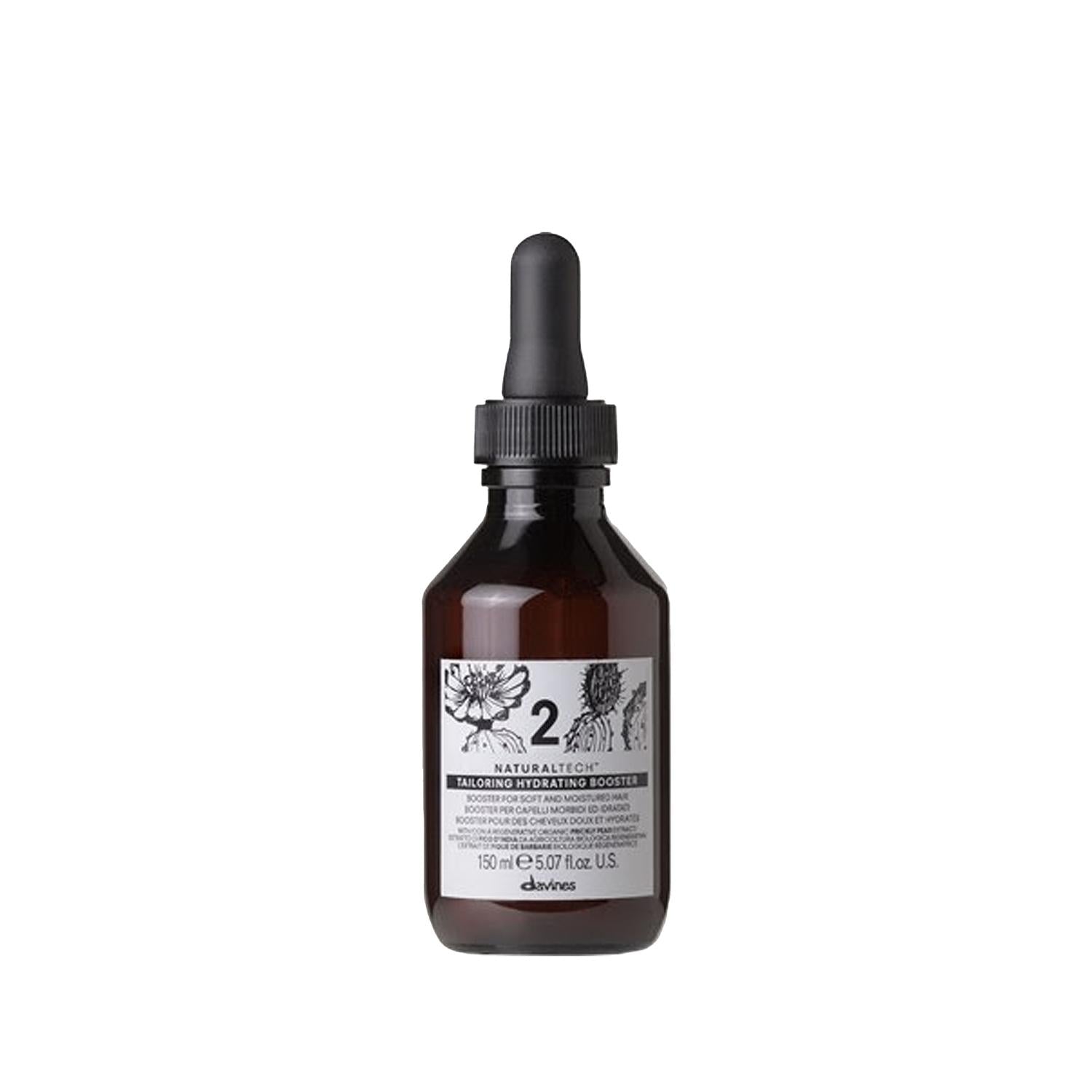 Davines NaturalTech Tailoring Booster 2 Hydrating Hair Care Product - 150ml, Natural Ingredients for Hydrating Hair Treatment
