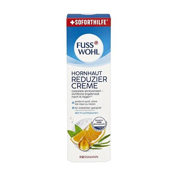 Fusswohl Foot Care Cream for Dry, Cracked Feet - 2.54 fl oz, Jojoba Oil & Glycerin