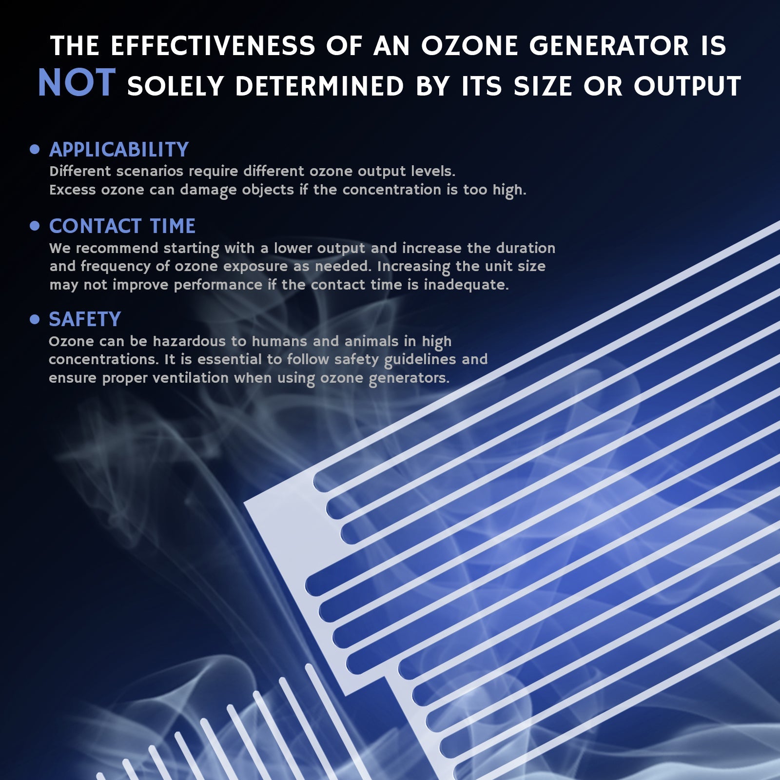 MA5000 Ozone Generator, Replaceable Ozone Plate Option – Airthereal, view 6