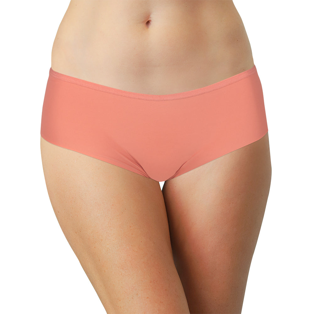 Love Libby Panties Pink Laser Cut Hipster with Mesh Back — lifestyle context