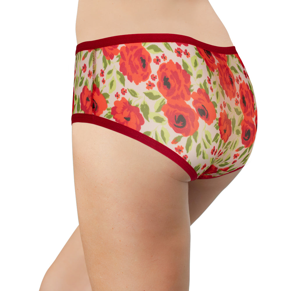 Love Libby Panties Mesh Floral Hipster – XS–3X — lifestyle context