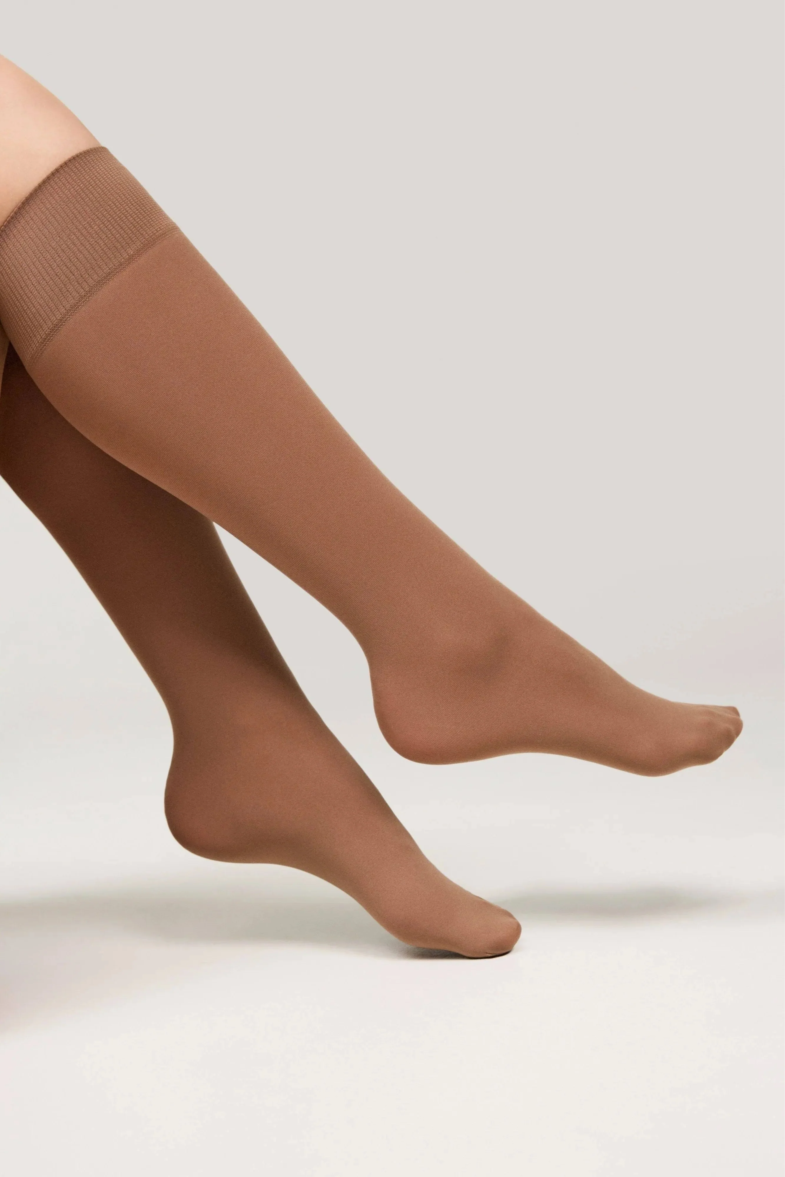 TheRanok.com Knee Highs Conte Microfibra 50 Den (1 pair) — side view