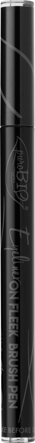 Purobio 01 Eyeliner Brush Pen - Precise Eyeliner, Organic Makeup for Sensitive Eyes