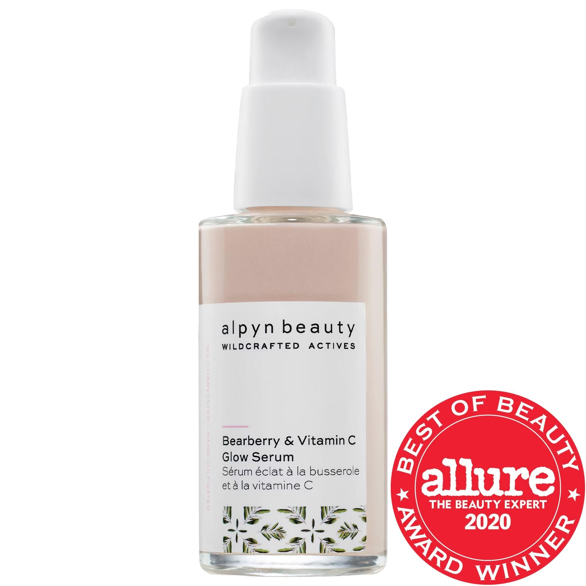 Alpyn Beauty Vitamin C & Bearberry Instant Brightening Serum - Natural Anti-Aging Skincare, Brightening Serum, Vegan & Cruelty-Free