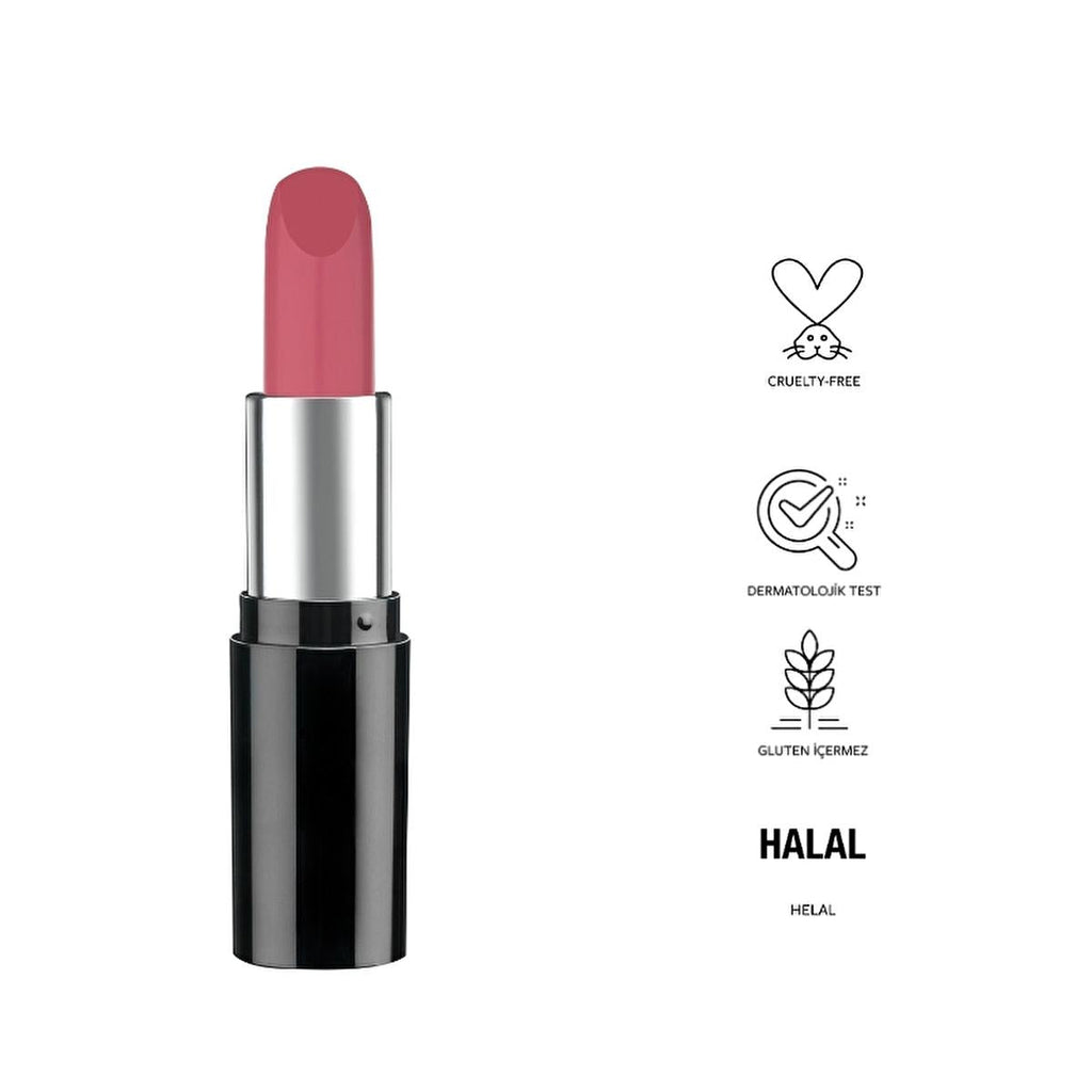 Lipstick - Pastel Nude Lipstick 525 - Moisturizing, Cruelty-Free & Dermatologically Tested