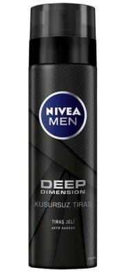 Nivea Men Deep Dimension Shaving Gel 200ml - Gentle Shaving for Sensitive Skin