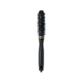 Olivia Garden Expert Blowout Shine Black Hair Brush 20mm - Professional Blowout Brush for Smoothing and Styling