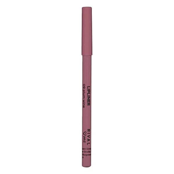 Rival Loves Me Lip Liner No:09 Plum Wine - Precise Lip Makeup for Defined Shape