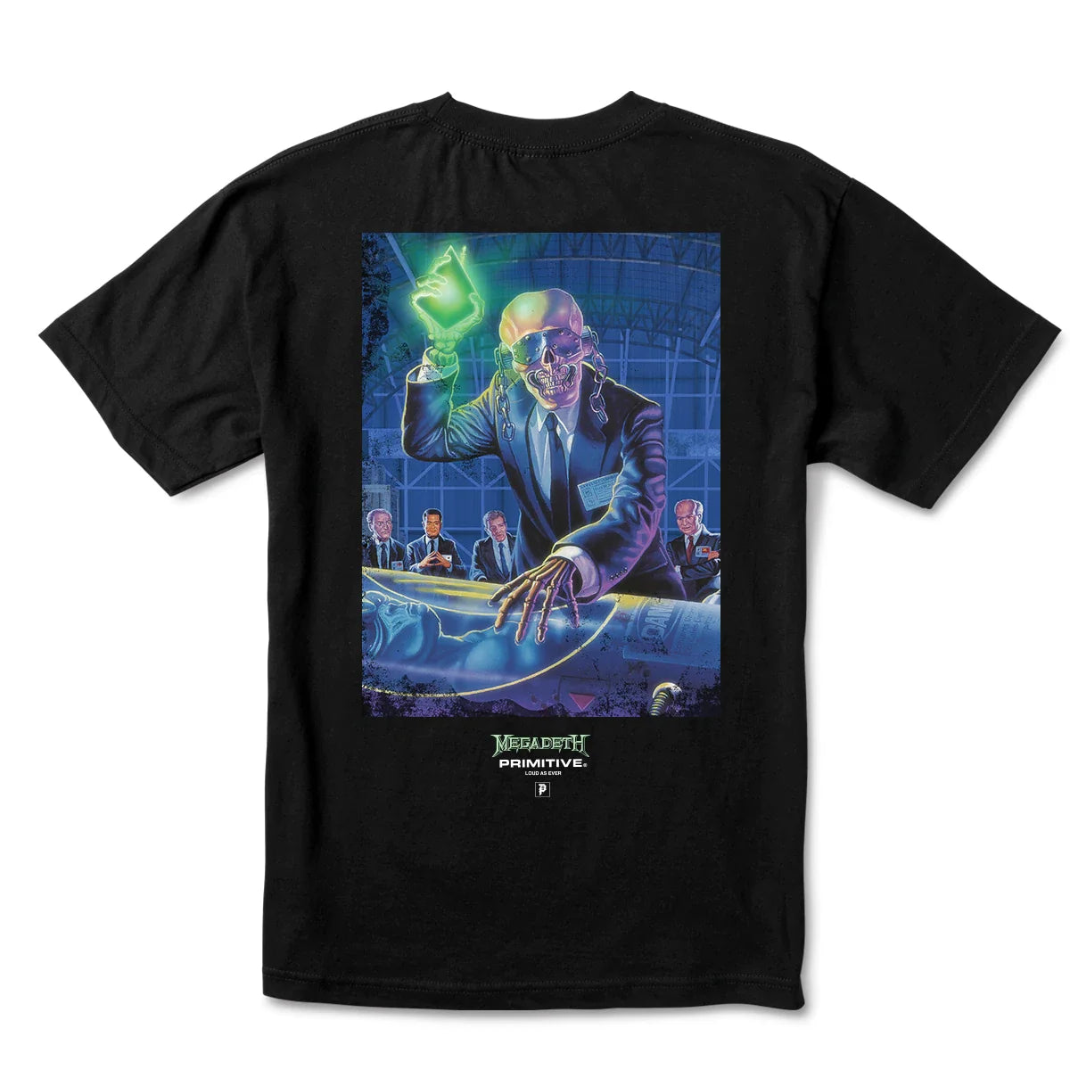 Primitive Hangar Tee Regular fit - Black by Skates USA
