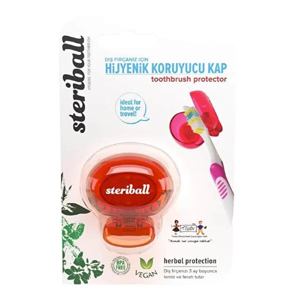 Steriball Hygienic Toothbrush Cover for Adults - Keep Your Toothbrush Clean & Fresh - Travel Toothbrush Case