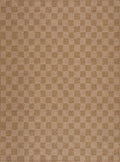 Kuval Checkered Brown Outdoor Rug – Boutique Rugs