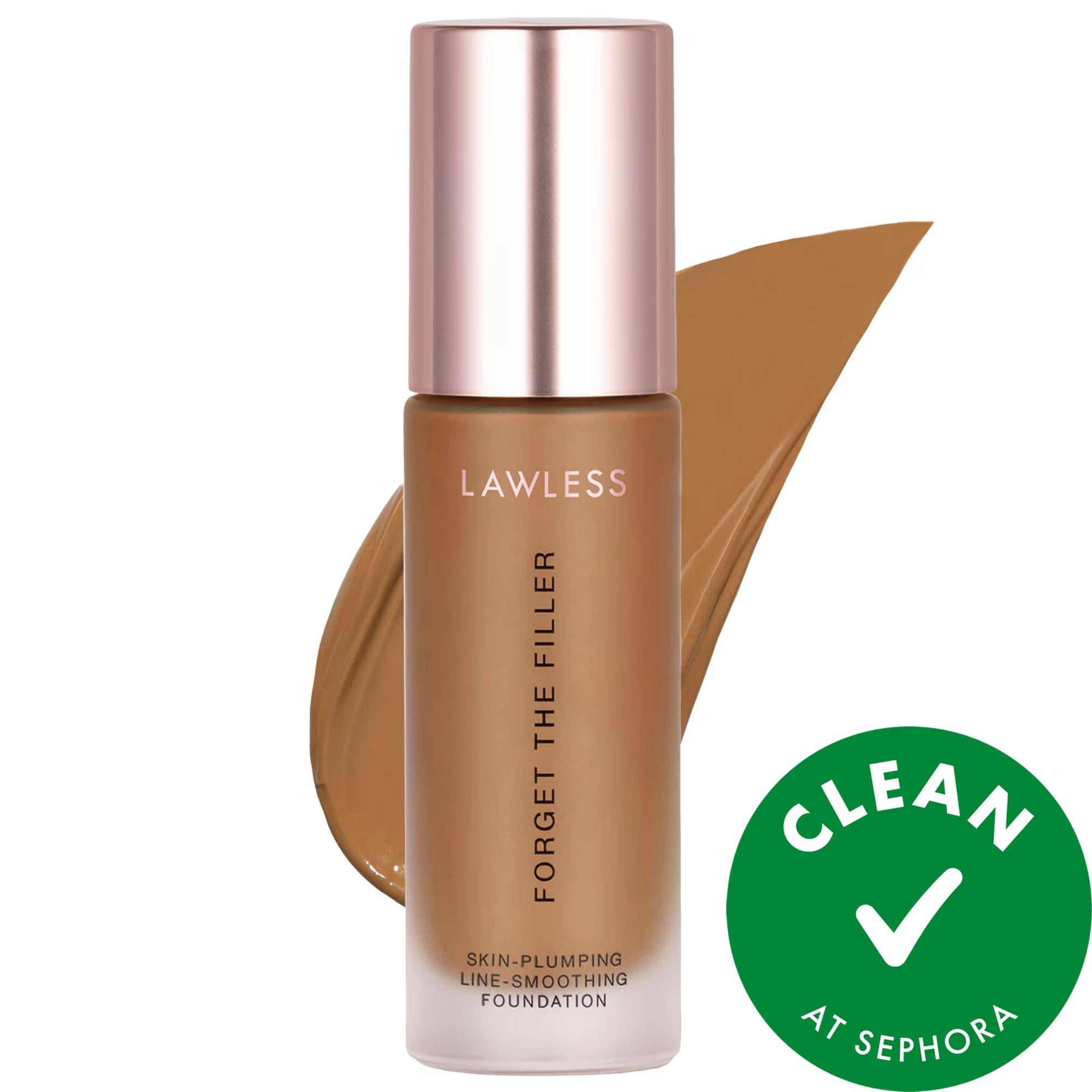 Forget The Filler Skin-Plumping Line-Smoothing Foundation: Full Coverage, Anti-Aging, Vegan & Cruelty-Free for Mature Skin