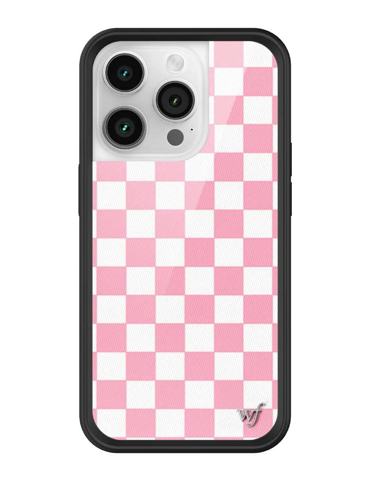 Checkers | Pink iPhone Case