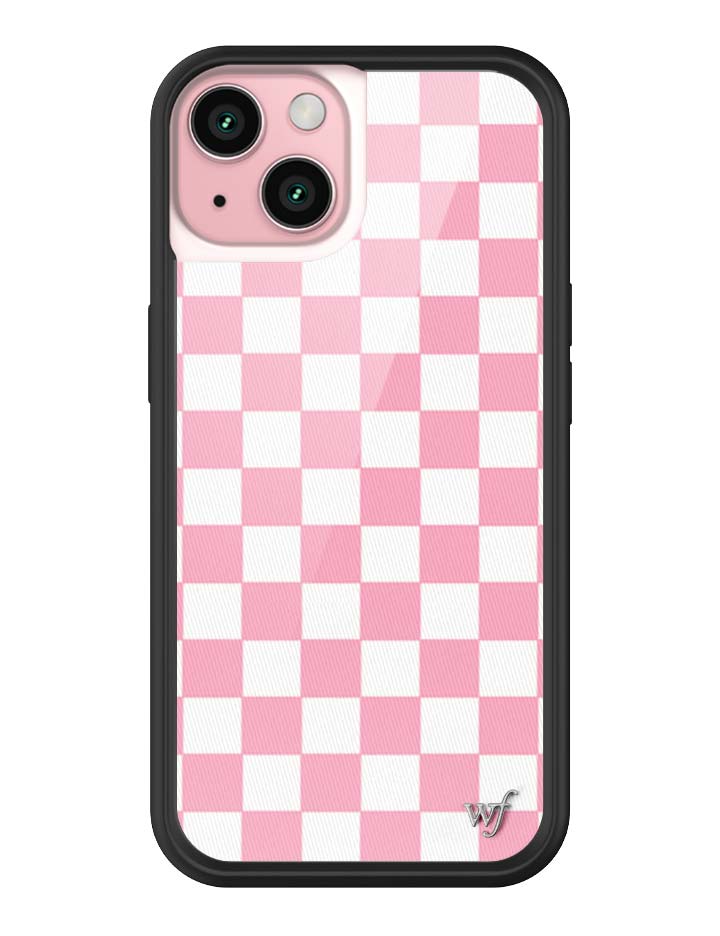 Checkers | Pink iPhone Case