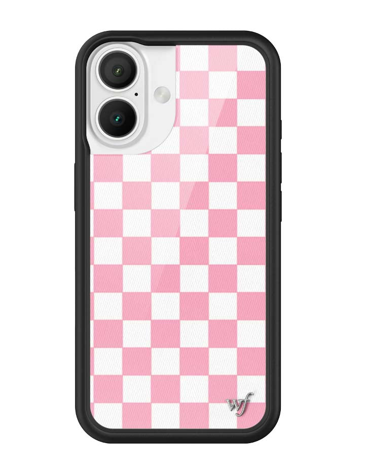 Checkers | Pink iPhone Case