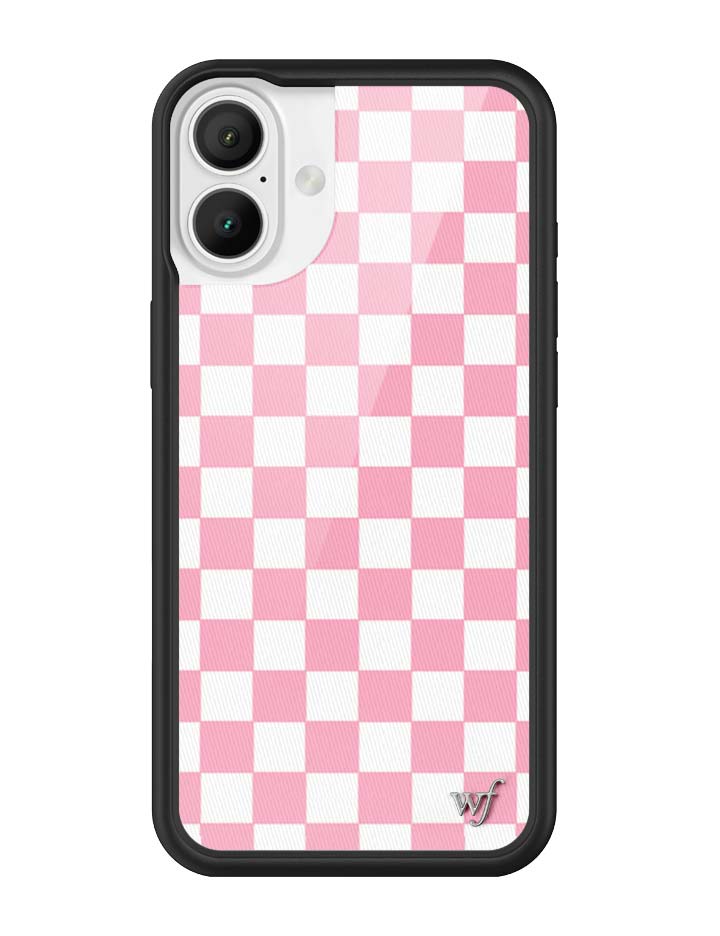 Checkers | Pink iPhone Case