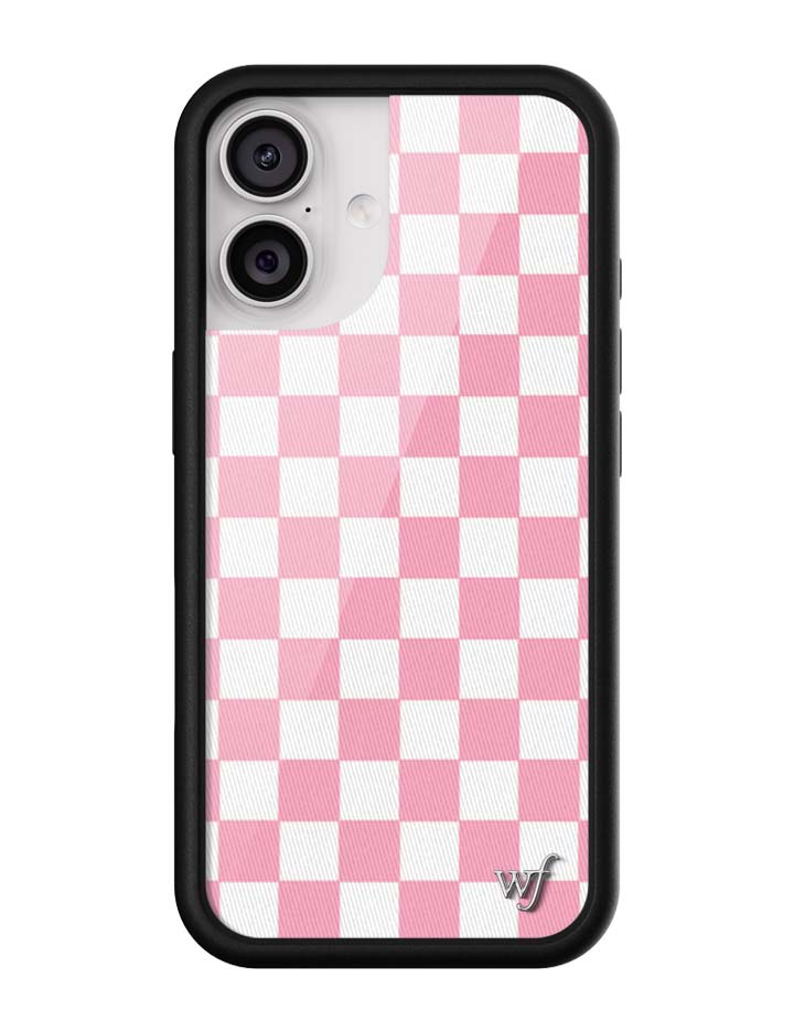 Checkers | Pink iPhone Case